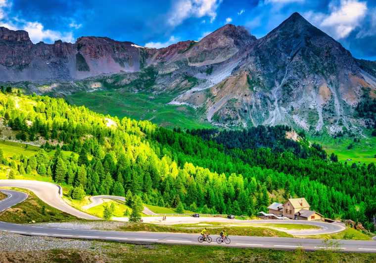 Laatste veters van de Col d'Izoard