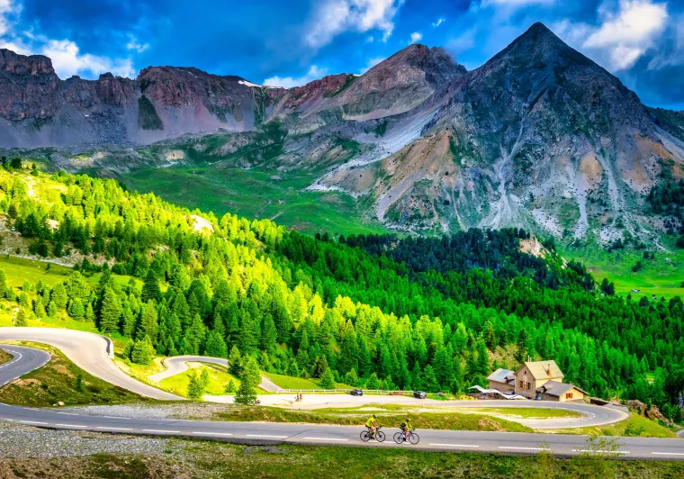 Laatste veters van de Col d'Izoard