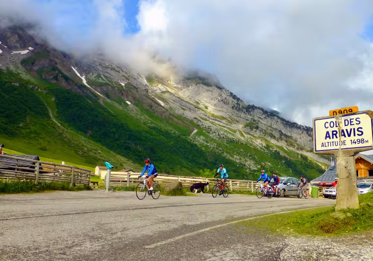 De Aravis pas oversteken