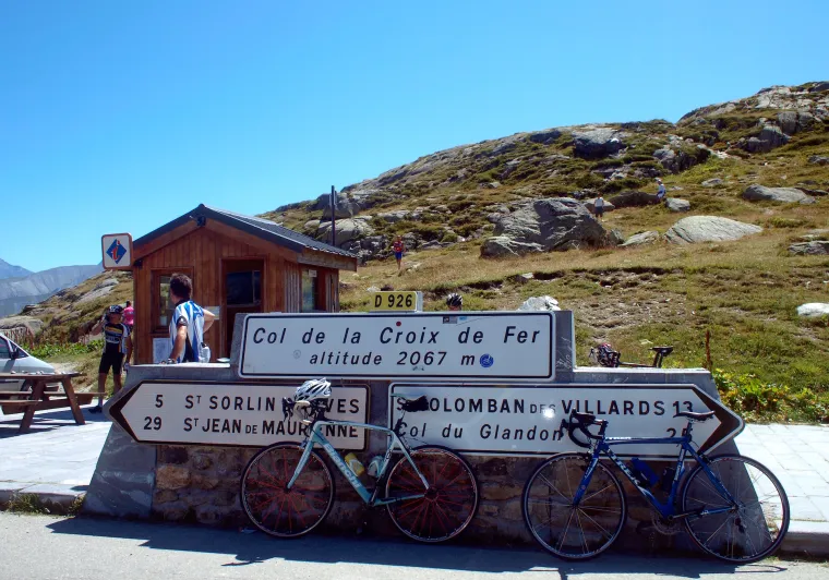 Top van de Croix de Fer pas