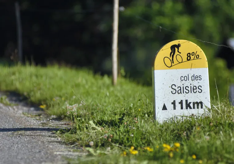 Beklimming van de Col des Saisies vanuit de Val d'Arly