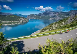 Meer en stuwdam van Serre Ponçon