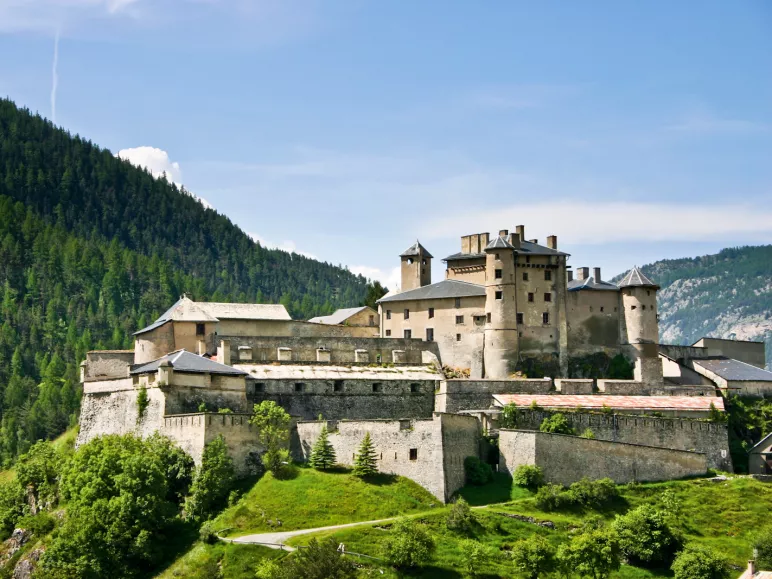 uitzicht op Fort Queyras