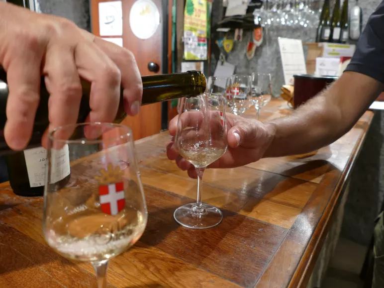 Savoie wijnproeverij