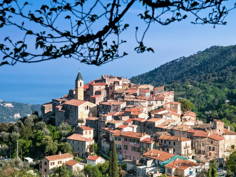 Eze, tussen Menton en Nice
